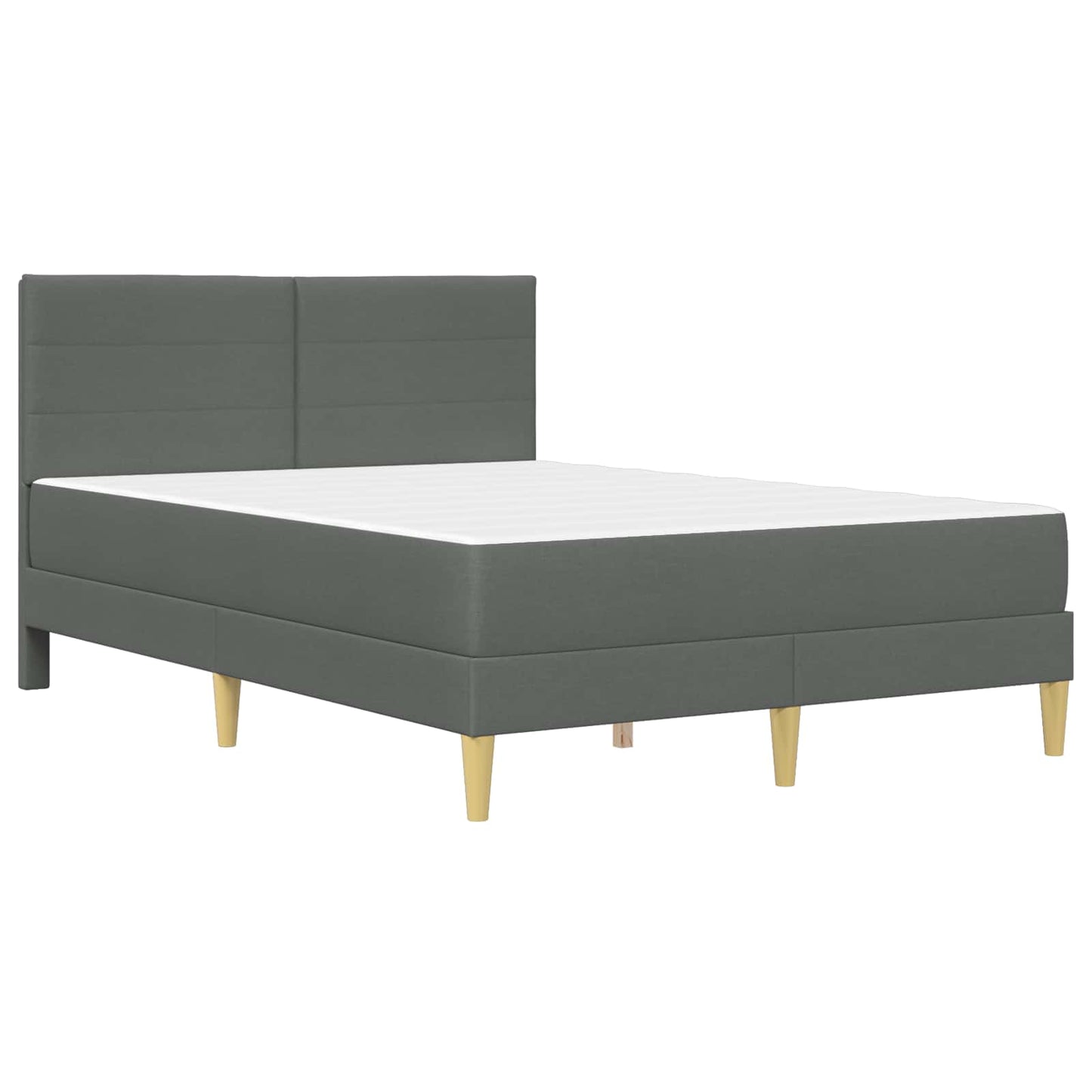 Bedframe Donkergrijs 120 x 190 cm Polyester