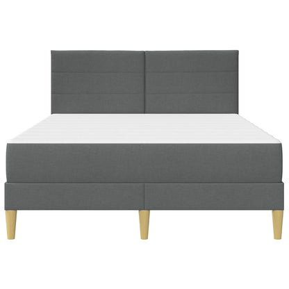 Bedframe Donkergrijs 120 x 190 cm Polyester