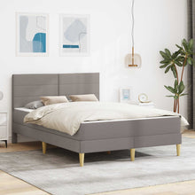 Bedframe Taupe 120 x 190 cm Polyester