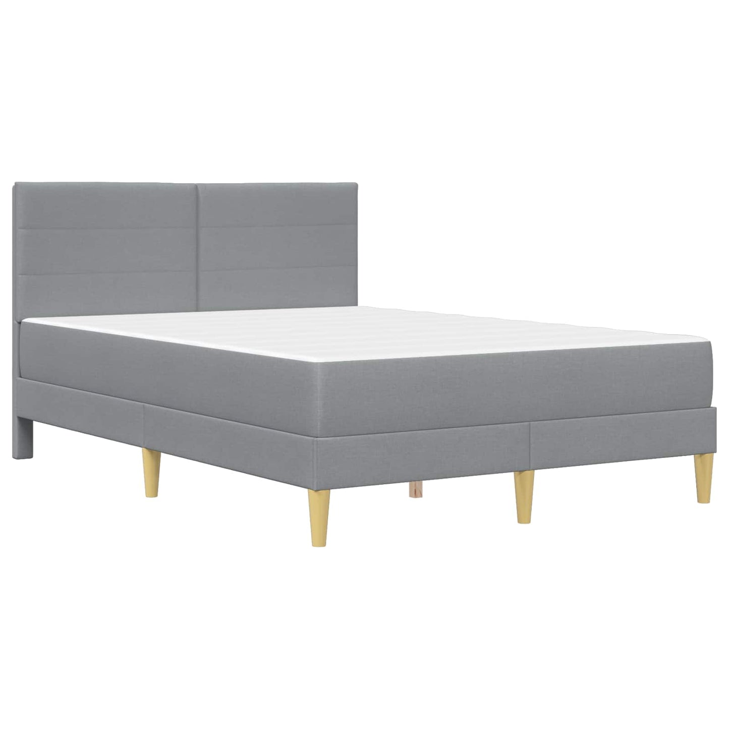 Bedframe Lichtgrijs 120 x 200 cm Polyester