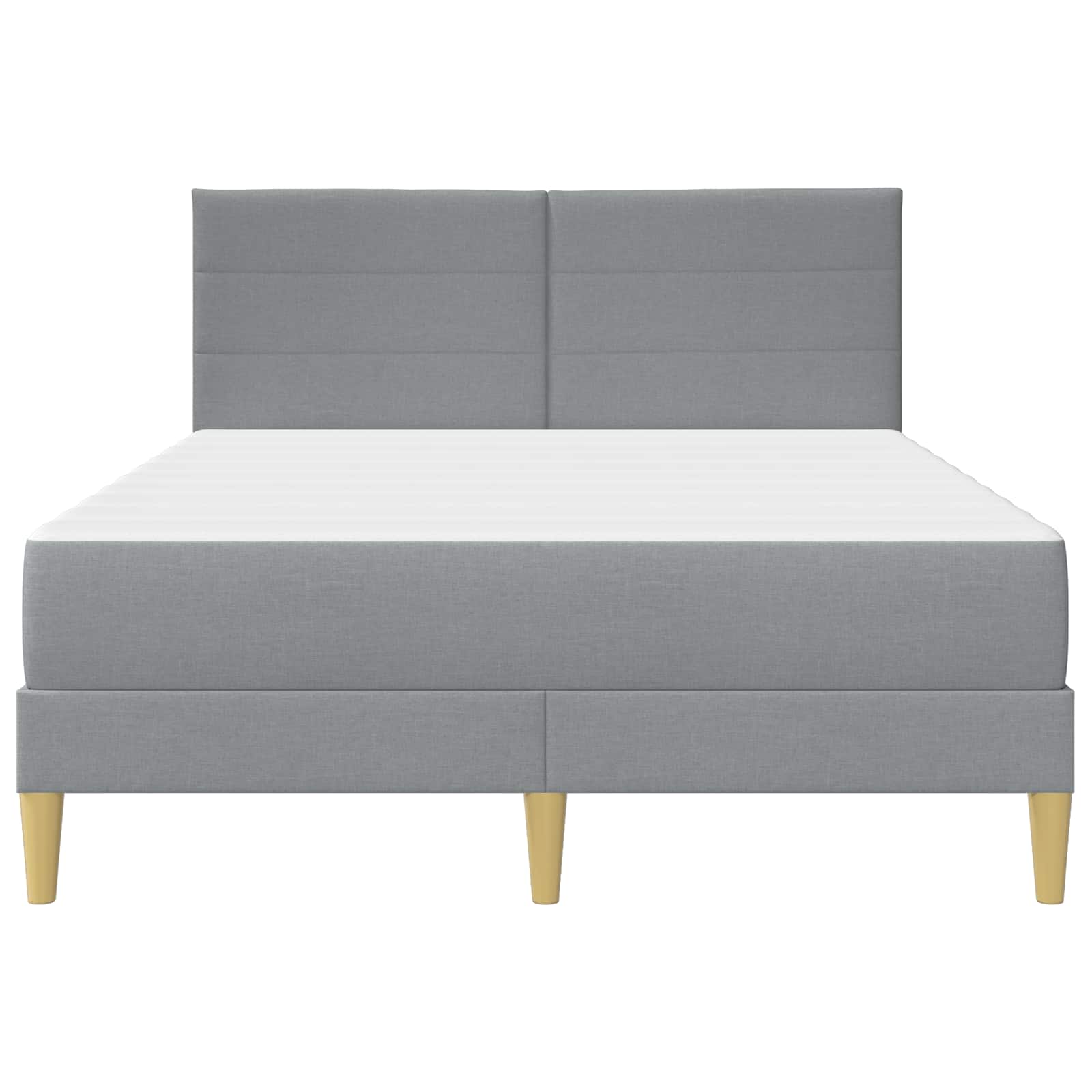 Bedframe Lichtgrijs 120 x 200 cm Polyester
