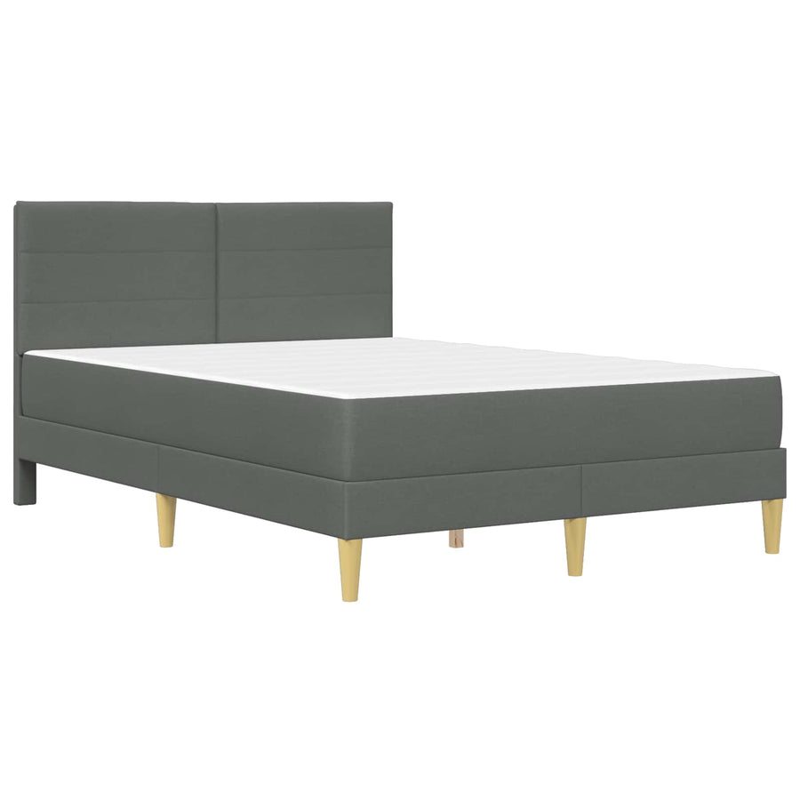 Bedframe Donkergrijs 120 x 200 cm Polyester