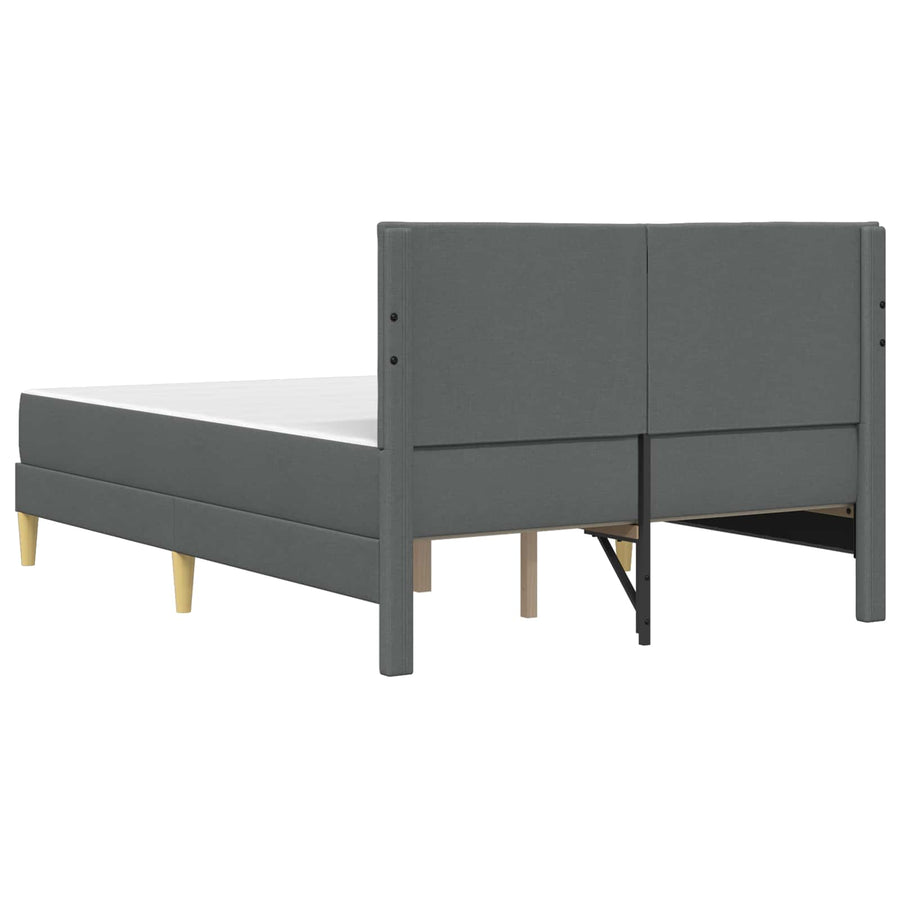 Bedframe Donkergrijs 120 x 200 cm Polyester