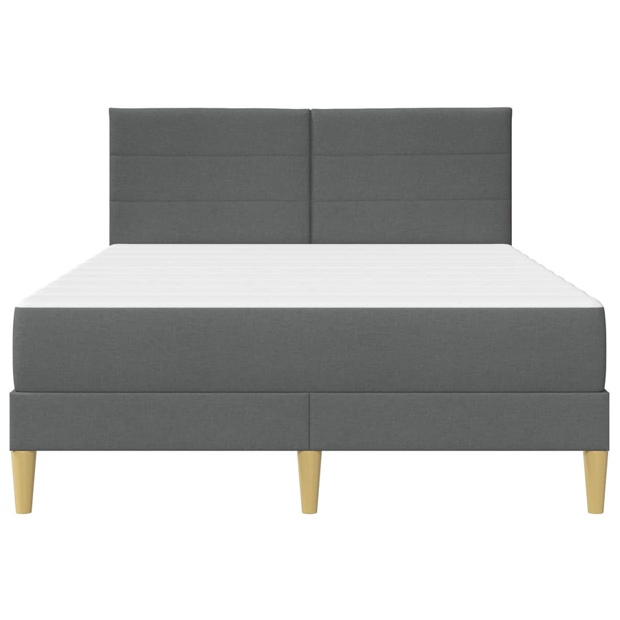 Bedframe Donkergrijs 120 x 200 cm Polyester