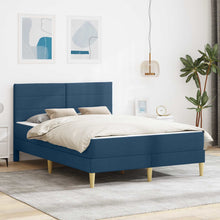 Bedframe Blauw 120 x 200 cm Polyester
