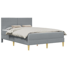 Bedframe Lichtgrijs 140 x 200 cm Polyester