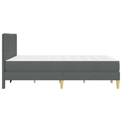 Bedframe Donkergrijs 140 x 200 cm Polyester