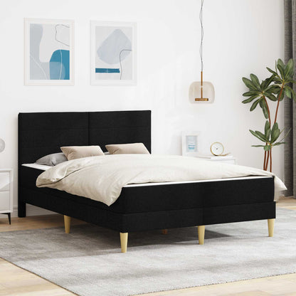 Bedframe Zwart 140 x 200 cm Polyester