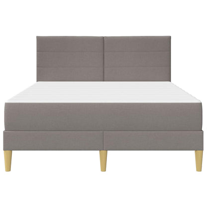 Bedframe Taupe 160 x 200 cm Polyester