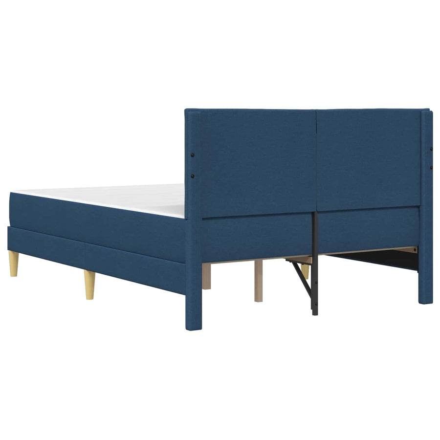 Bedframe Blauw 160 x 200 cm Polyester