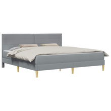 Bedframe Lichtgrijs 180 x 200 cm Polyester