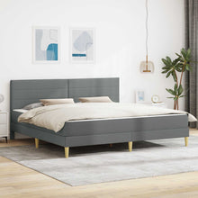 Bedframe Donkergrijs 180 x 200 cm Polyester