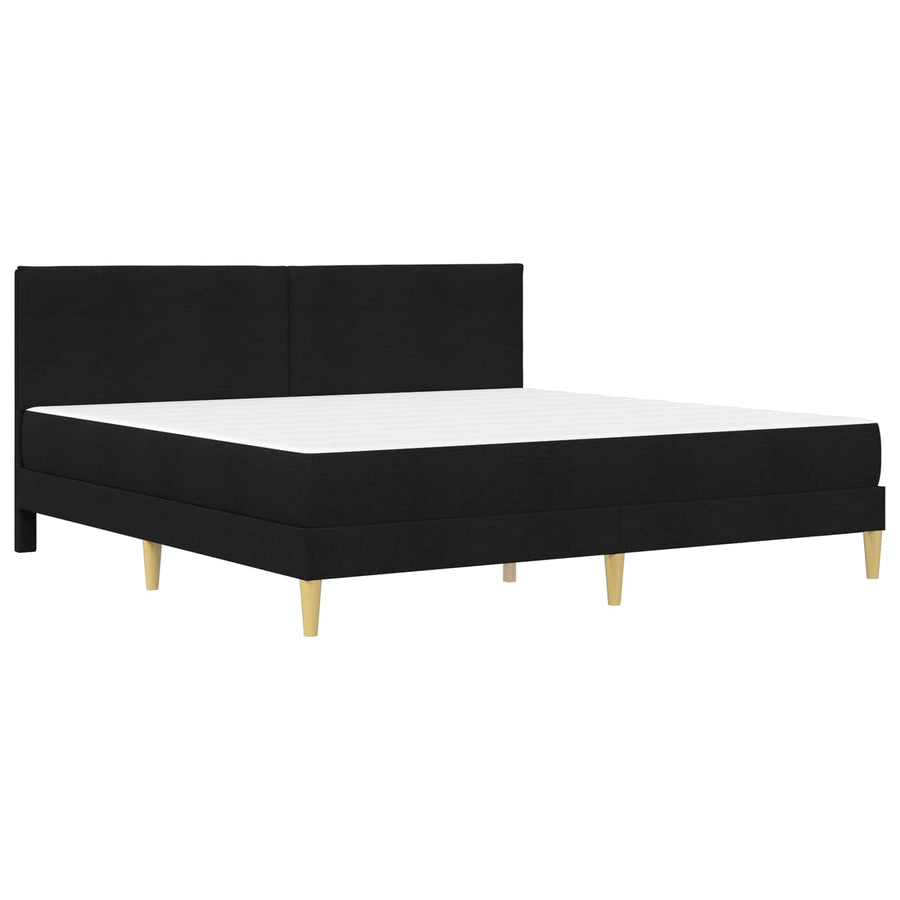 Bedframe Zwart 180 x 200 cm Polyester