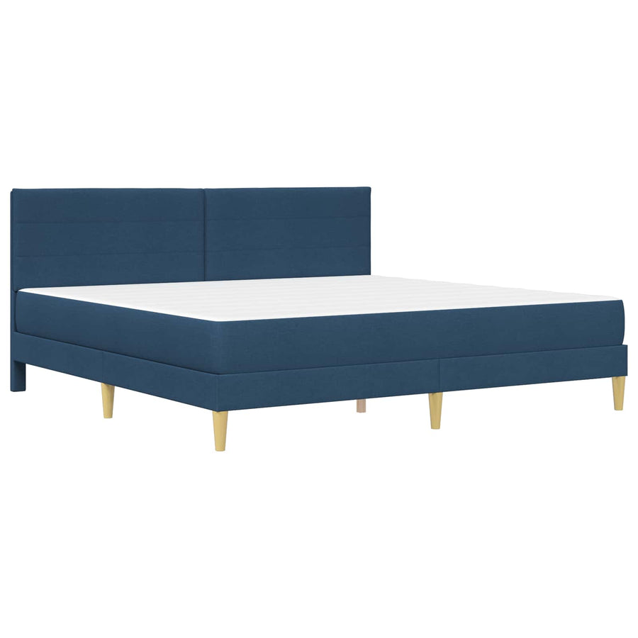 Bedframe Blauw 180 x 200 cm Polyester