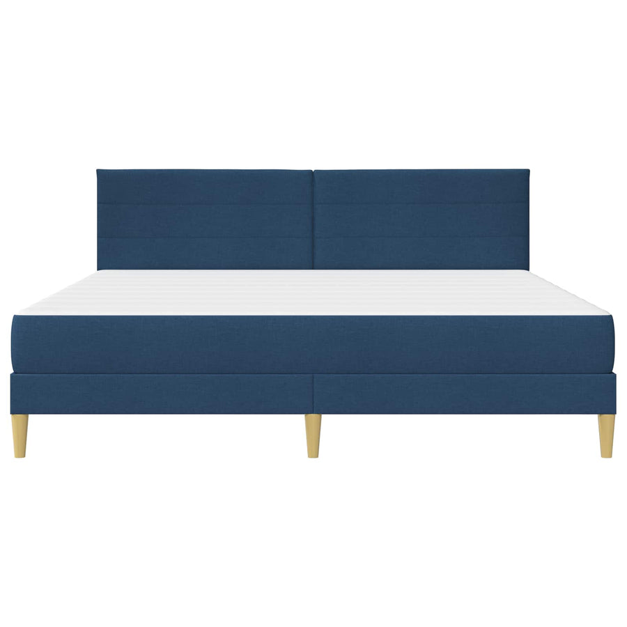 Bedframe Blauw 180 x 200 cm Polyester