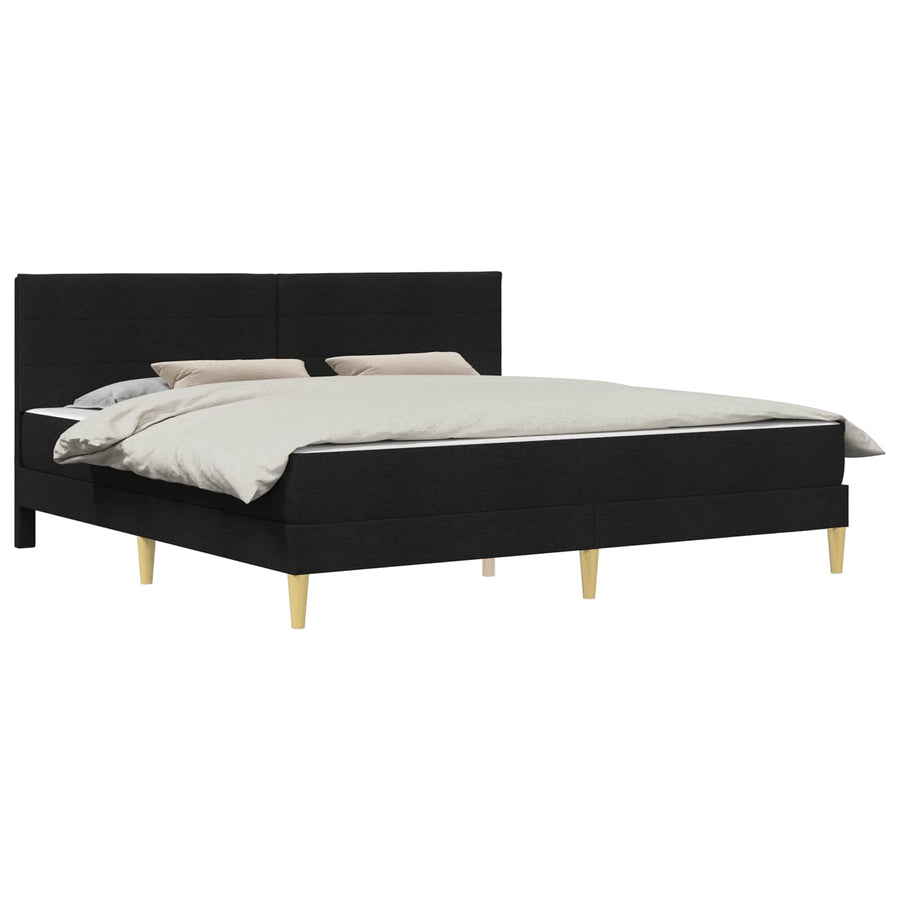 Bedframe Zwart 200 x 200 cm Polyester