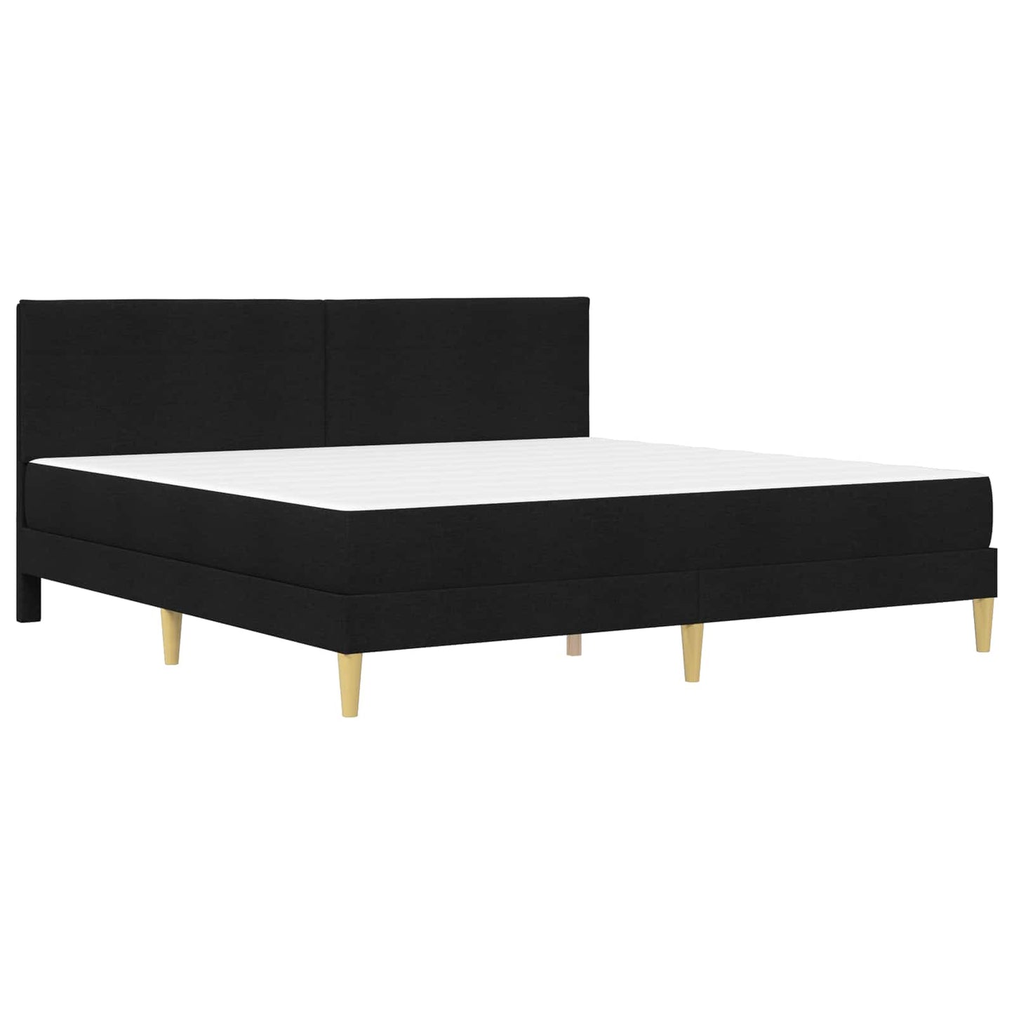 Bedframe Zwart 200 x 200 cm Polyester