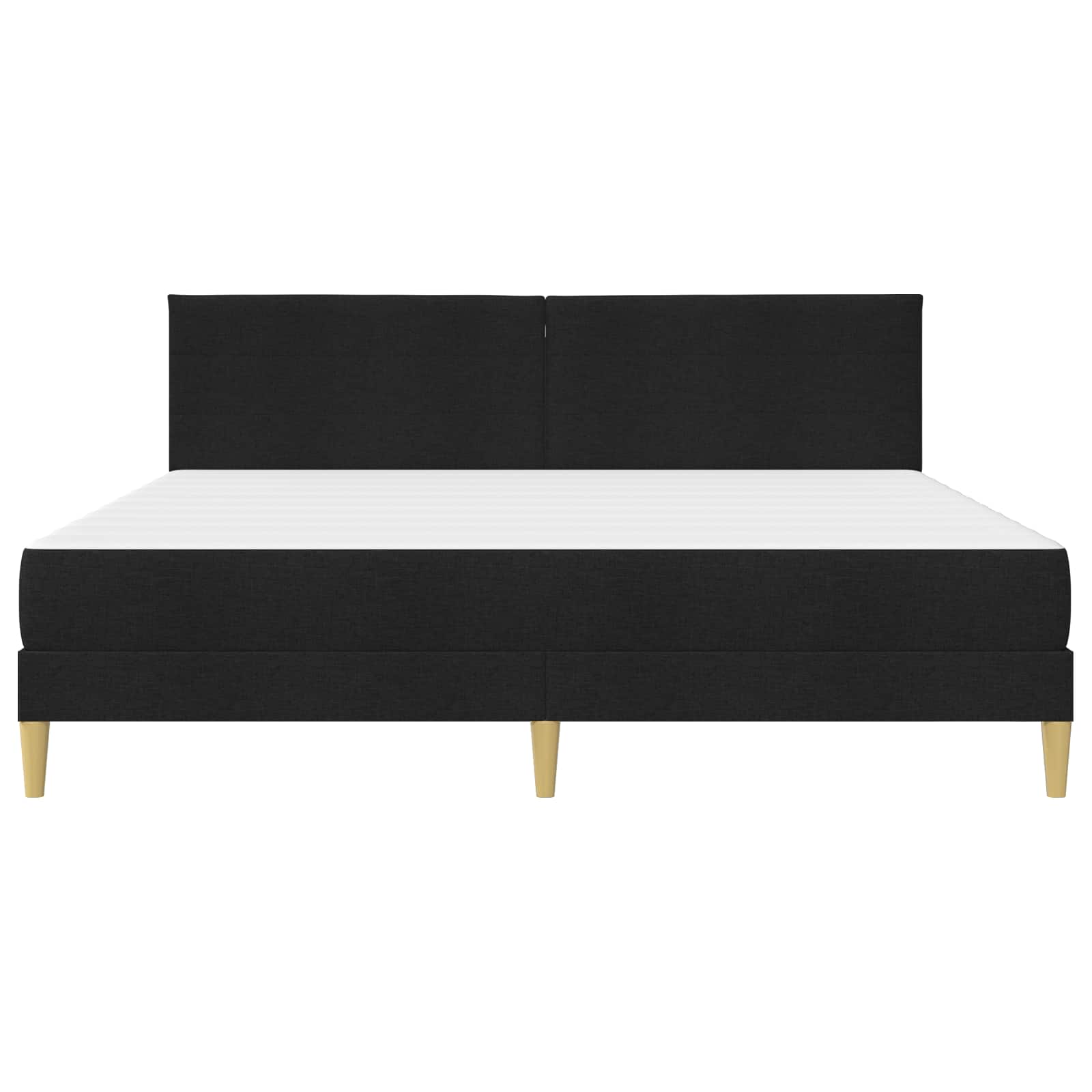 Bedframe Zwart 200 x 200 cm Polyester