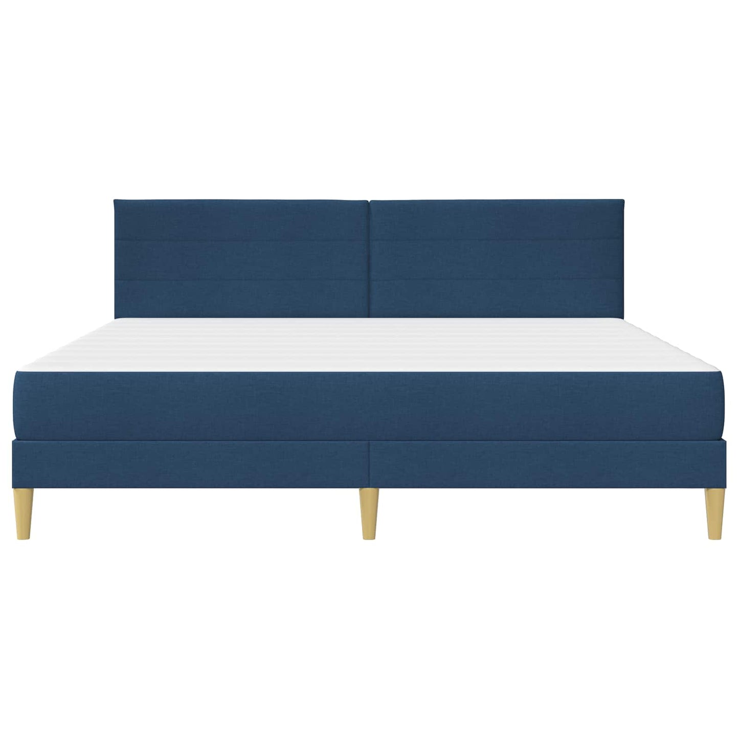Bedframe Blauw 200 x 200 cm Polyester