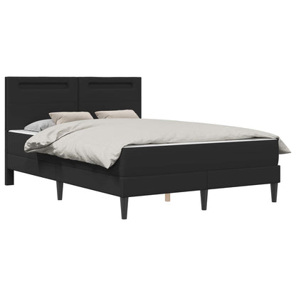 Bedframe met LED-stripverlichting 2 pcs Kunstleer