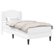 Bedframe met hoofdeinde Wit 80 x 200 cm Kunstleer