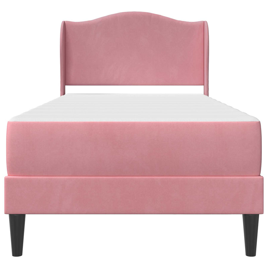 Bedframe met hoofdeinde Roze 80 x 200 cm Fluweel