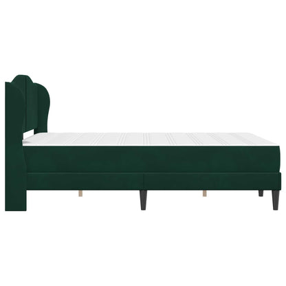 Bedframe met hoofdeinde Donkergroen 120 x 200 cm Fluweel