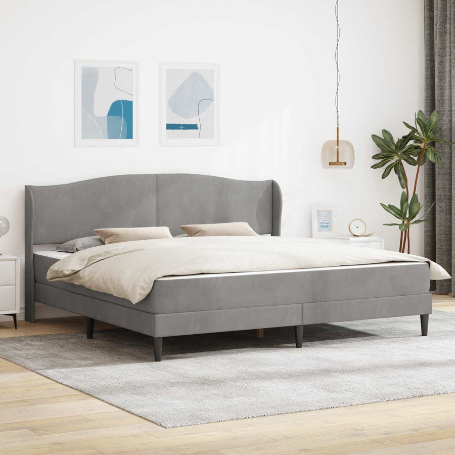 Bedframe met opbergruimte en hoofdbord 2 pcs Bewerkt hout