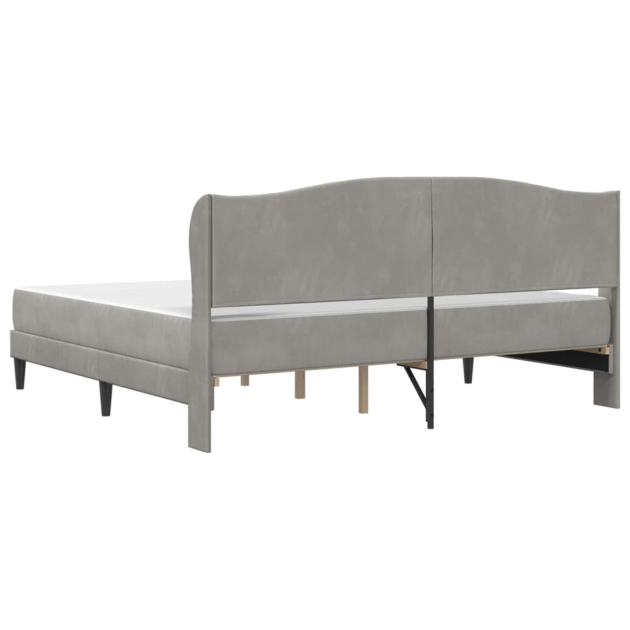Bedframe met opbergruimte en hoofdbord 2 pcs Bewerkt hout