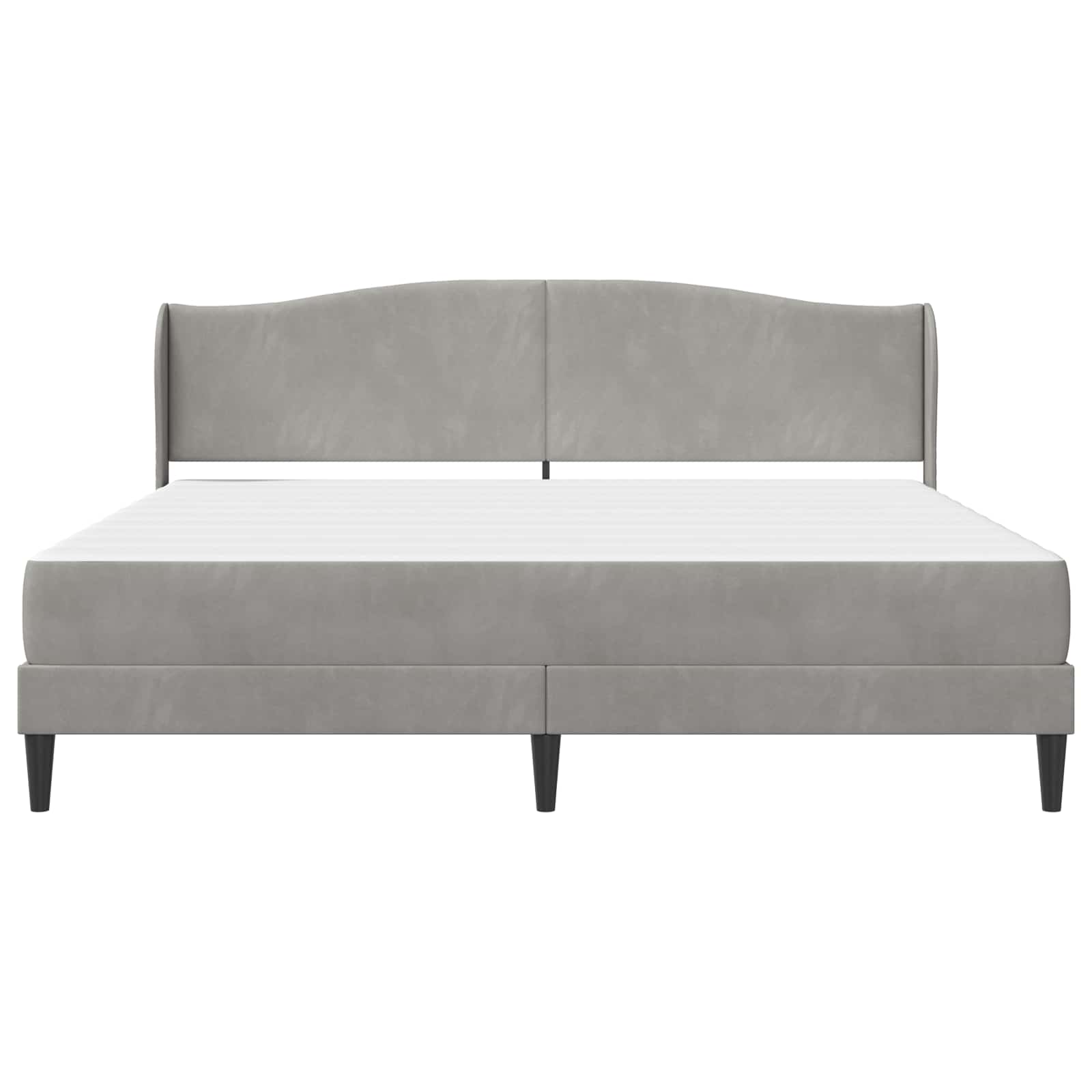 Bedframe met opbergruimte en hoofdbord 2 pcs Bewerkt hout