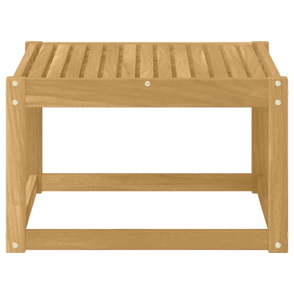 Buiten Tafel Massief Acaciahout Wit 59 x 59 x 37 cm