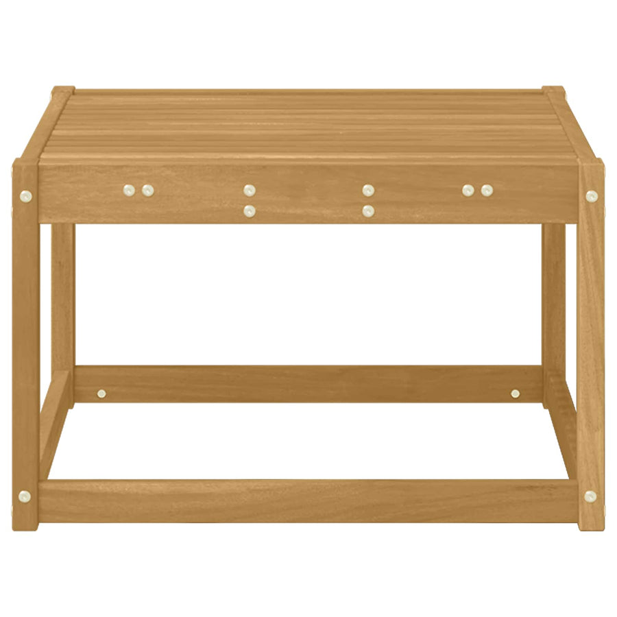 Buiten Tafel Massief Acaciahout Wit 59 x 59 x 37 cm