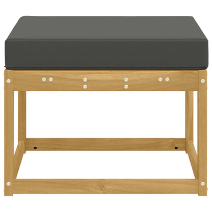 Outdoor Hocker Massief Acaciahout Wit