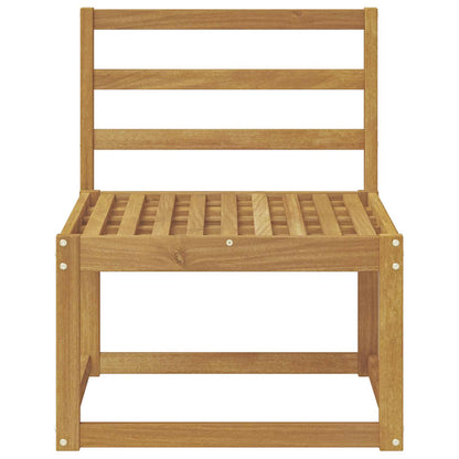 Buiten Midden Sofa Massief Acaciahout Wit 59 x 63 x 73 cm