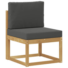 Buiten bankenset Wit en antracietkleurig 59 x 63 x 73 cm