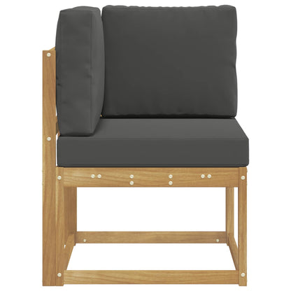 Buiten Hoek Sofa Massief Acaciahout Wit