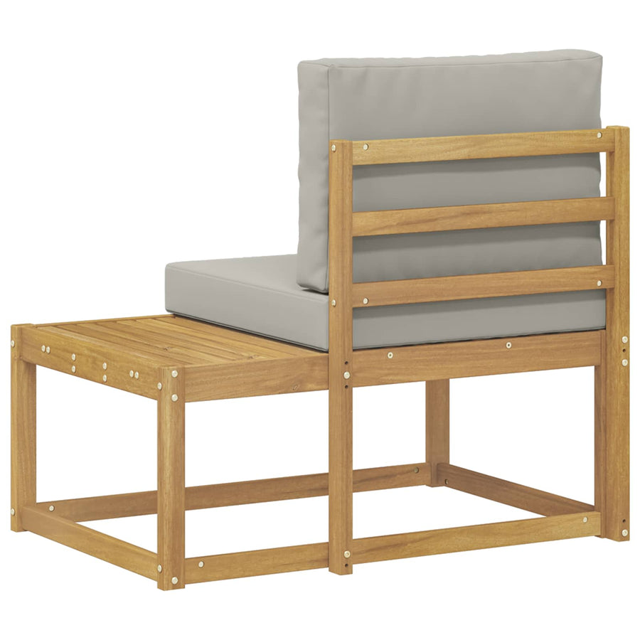 Buiten Eind Sofa Wit 91 x 63 x 73 cm Massief Acaciahout