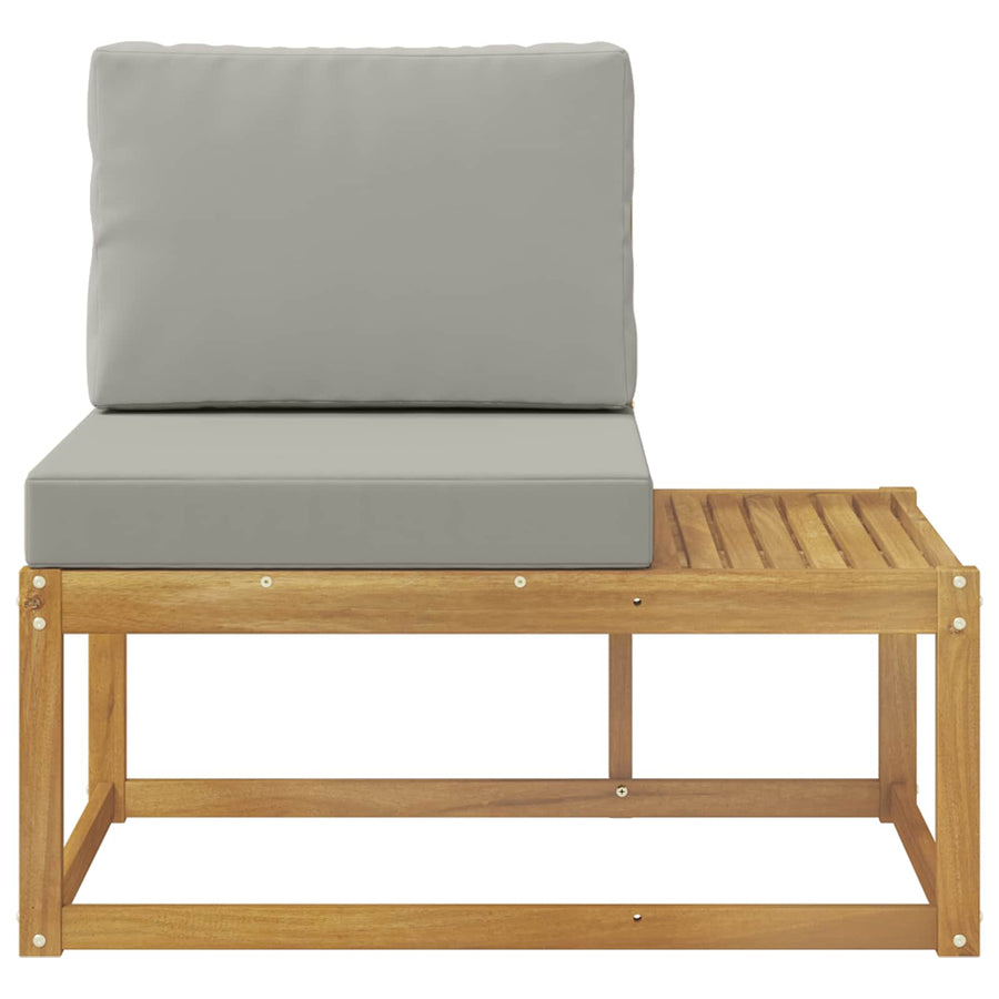 Buiten Eind Sofa Wit 91 x 63 x 73 cm Massief Acaciahout