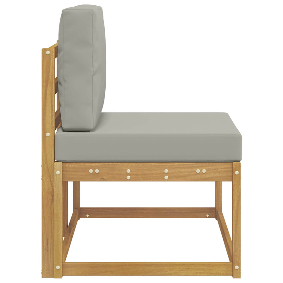 Buiten Eind Sofa Wit 91 x 63 x 73 cm Massief Acaciahout