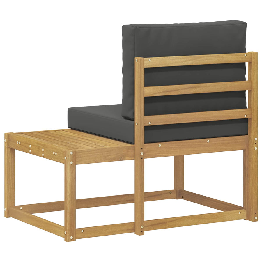 Buiten Eind Sofa Wit 91 x 63 x 73 cm Massief Acaciahout