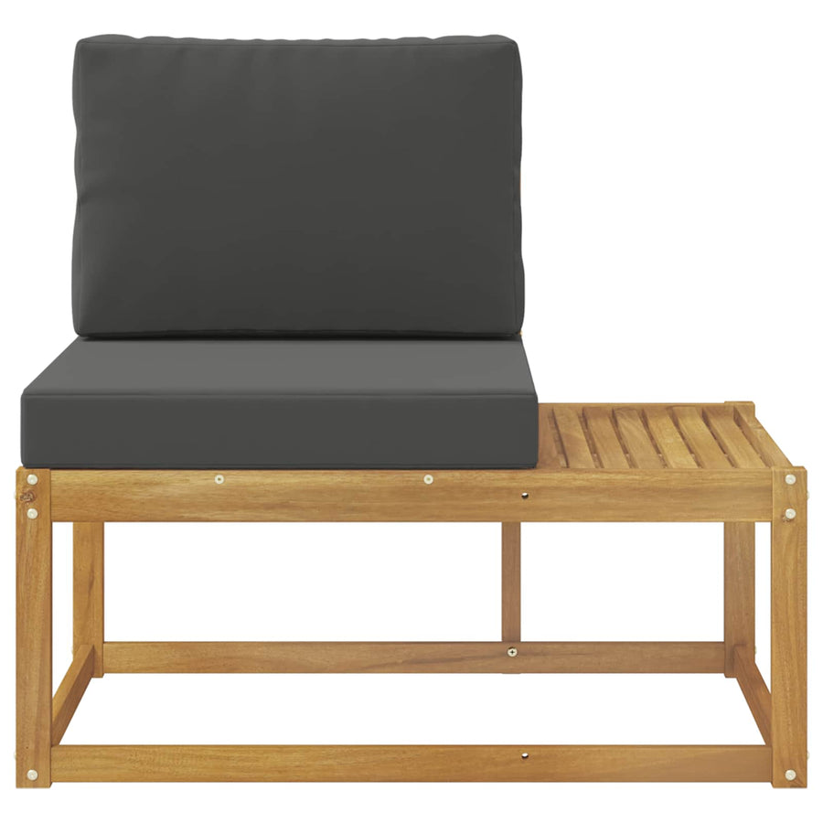 Buiten Eind Sofa Wit 91 x 63 x 73 cm Massief Acaciahout