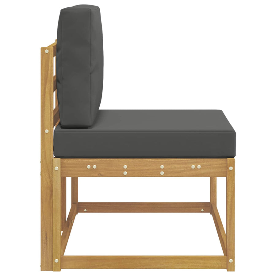 Buiten Eind Sofa Wit 91 x 63 x 73 cm Massief Acaciahout