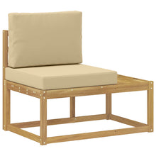 Buiten Eind Sofa Wit 91 x 63 x 73 cm Massief Acaciahout