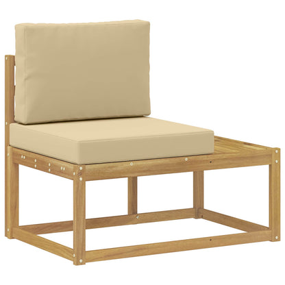 Buiten Eind Sofa Wit 91 x 63 x 73 cm Massief Acaciahout