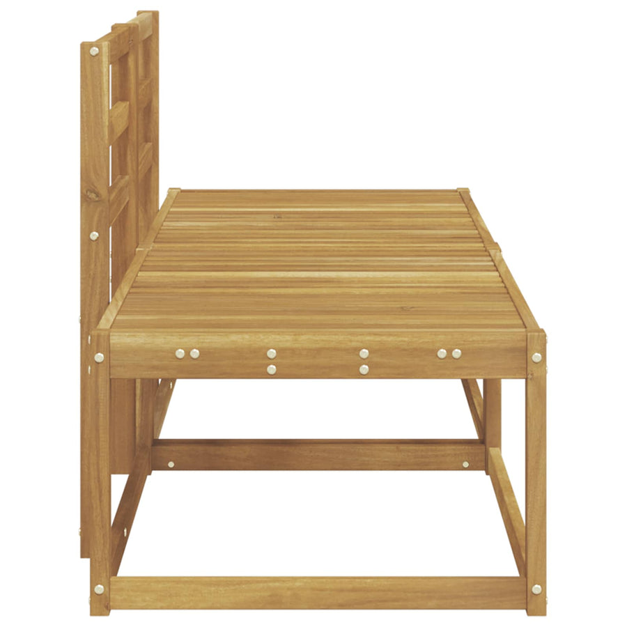 Buiten Eind Sofa 2 Stuk Wit 182,5 x 63 x 73 cm