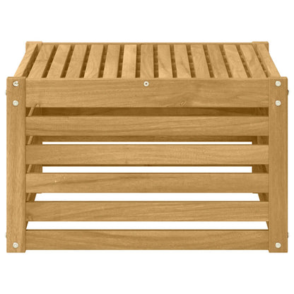 Buiten Tafel Massief Acaciahout Wit 59 x 59 x 37 cm