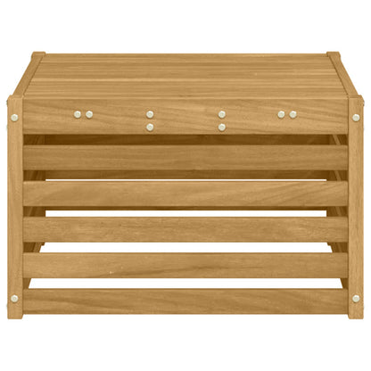 Buiten Tafel Massief Acaciahout Wit 59 x 59 x 37 cm
