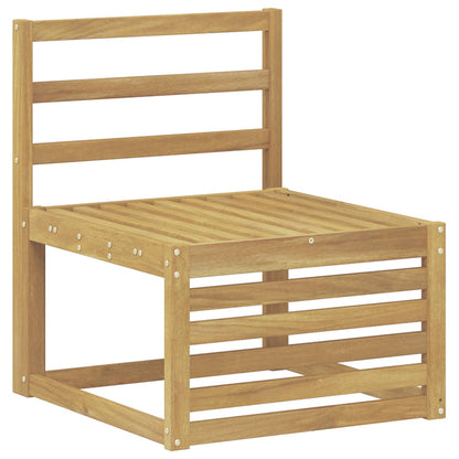 Buiten Midden Sofa Massief Acaciahout Wit 63 x 59 x 73 cm