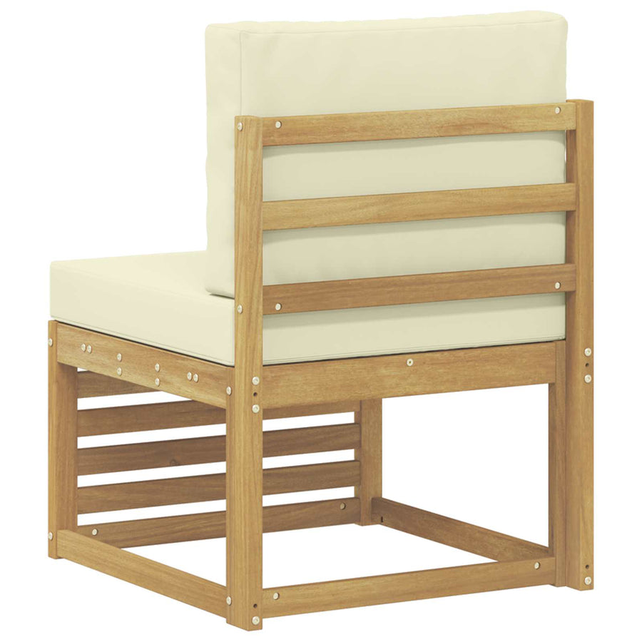 Buiten Midden Sofa Massief Acaciahout Wit