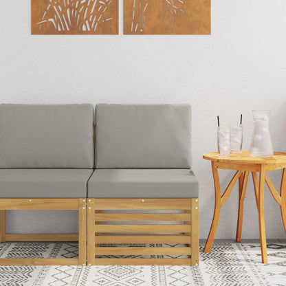 Buiten Midden Sofa Massief Acaciahout Wit